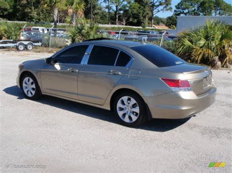 2008 Bold Beige Metallic Honda Accord Ex L Sedan 1529279 Photo 2 Car Color