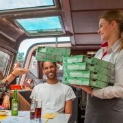 Amsterdam Abendliche Grachtenfahrt mit Pizza Getränken GetYourGuide