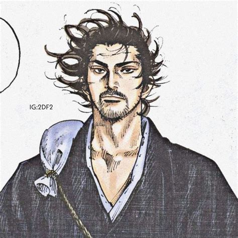 Vagabond Manga Miyamoto Musashi Colorful Drawings