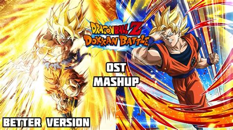 INT LR SSJ Goku PHY SSG Goku OST Mashup Dbz Dokkan Battle YouTube