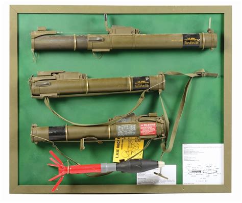 Lot Detail M72 LAW ANTI TANK ROCKET LAUNCHER DISPLAY BOARD