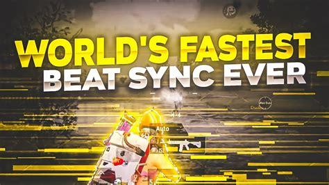 World S Fastest Beat Sync Montage Ever Magenta Riddim Bgmi Montage