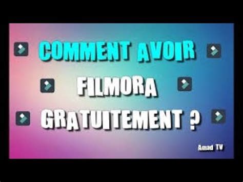 TUTO COMMENT CRACKER WONDERSHARE FILMORA GRATUIT 2018 YouTube