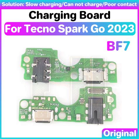 Usb Charging Charger Port Board For Tecno Spark Go Bf With Ic Usb