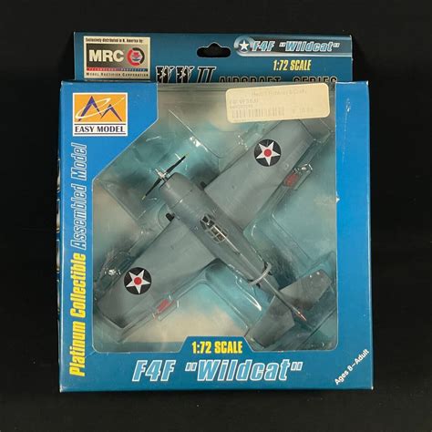 Easy Model Assembled Aviation Model 37250 F4F Wildcat 1 72 Aircraft