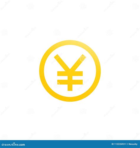 Chinese yuan symbol stock vector. Illustration of account - 112226931