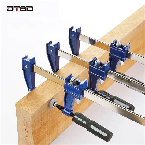 Dtbd Clutch F Clamps Heavy Duty Bar Clamp Inch Quick Ratchet