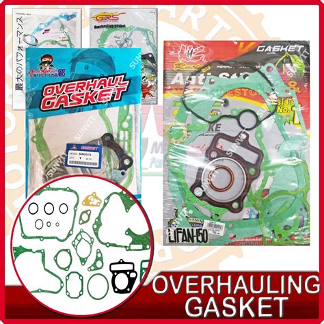 Motorcycle Overhauling Gasket Wave Xrm R Tmx Lifan Barako Mio Hd