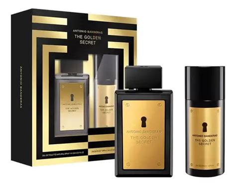 Antonio Banderas Kit The Golden Secret Ab Masculino Edt 100Ml Deo