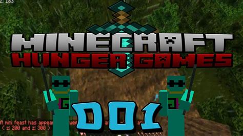 Lets Play Minecraft Hunger Games 001 Deustch HD Ich Ganz Allein