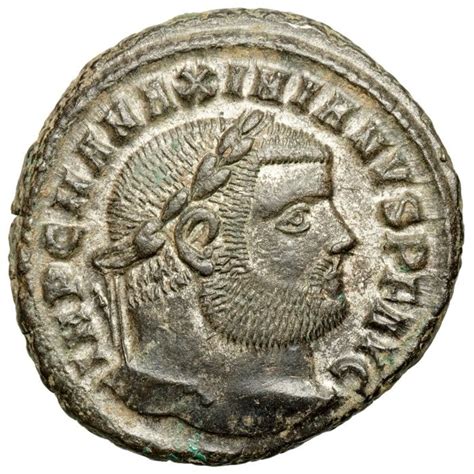 Roman Empire Maximinus II AD 311 313 Æ Nummus Catawiki