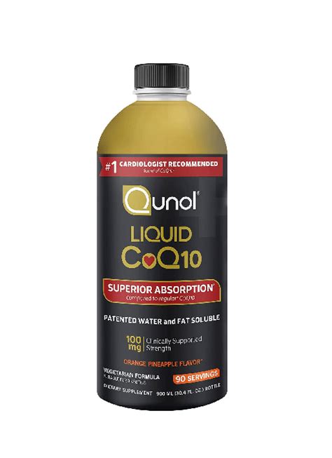 Qunol Liquid Coq10 100mg Pharmaceutical Grade Clinical Strength 醫用臨床級特強 泛醇 液體護心輔酶 900ml 30 4