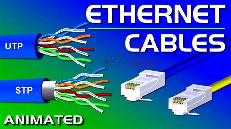 Ethernet Cables Utp Vs Stp Straight Vs Crossover Cat 55e678