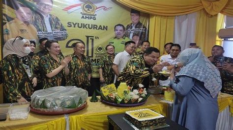 Rayakan Hut Ke Ampg Kalsel Siap Di Garda Terdepan Menangkan Golkar