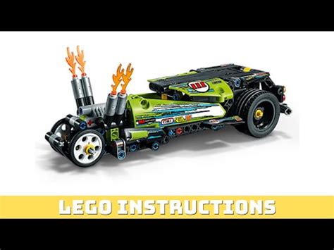 Lego technic 42103 hot rod инструкция