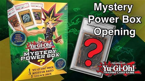 YU GI OH NEW Green Mystery Power Box Opening YouTube