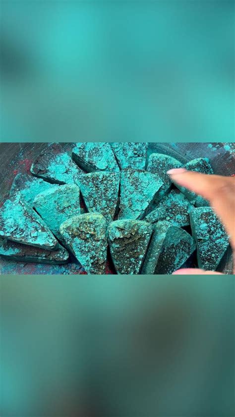 Dusty Green Blue Reforms Gym Chalk Oddly Satisfying Videos