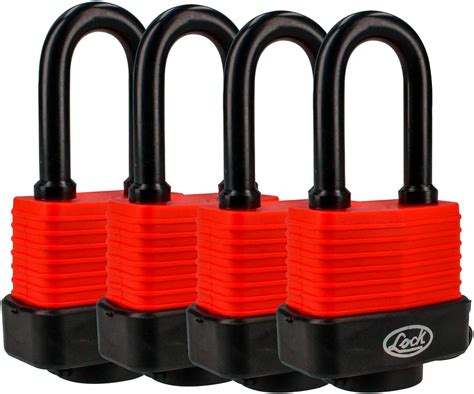 Lock J Cil Juego De Candados Impermeables Largos Mm Llave Est Ndar