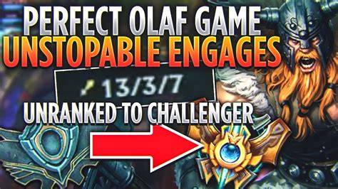 Tarzaned Season 8 Unranked To Challenger The Perfect Olaf Game