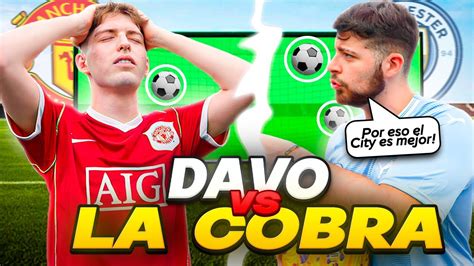 DAVOO XENEIZE Vs LA COBRA RETOS DE FUTBOL PRECISION PUNTERIA Y