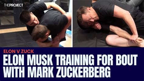 Elon Musk Begins Training For Bout With Mark Zuckerberg Youtube