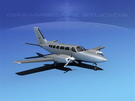 cessna  titan bare metal  model  ds dm wd unknown stl