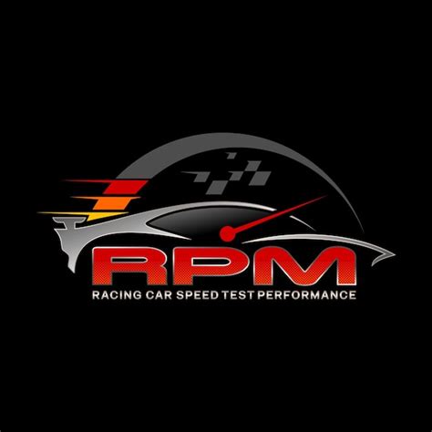 Premium Vector Speed Rpm Logo Design For Automotive Premium Vector