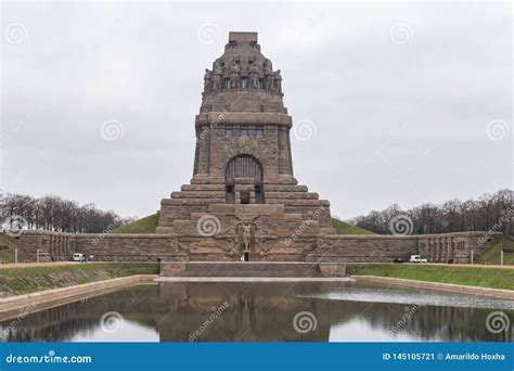 Monument La Bataille Des Nations Photo éditorial Image Du