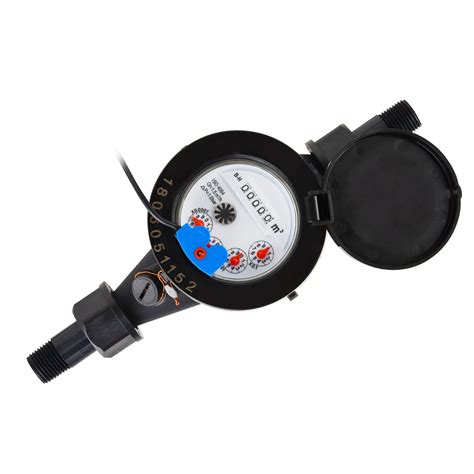 Remote Reading Water Meter Pulse Output Nylon Plastic Water Meter Body