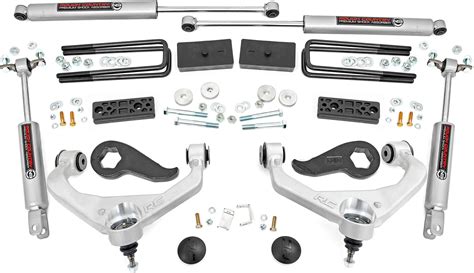 Rough Country 3 Lift Kit For 2001 2010 Chevy Gmc 2500hd Fk Ff Codes 859830