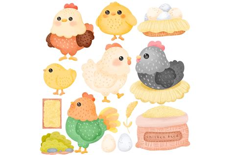 Free cute chicken clipart, Download Free cute chicken clipart png ...