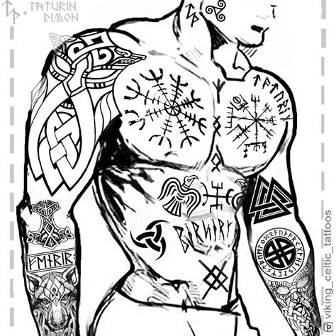 Эскизы тату на руку славянская тематика