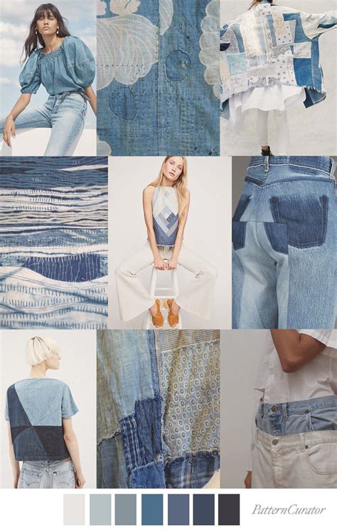 Pattern Curator Denim Dazed Color Trends Fashion Fashion Trending