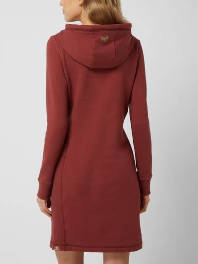 Ragwear Sweatkleid Mit Stretch Anteil Modell Sabreen Rot Online Kaufen