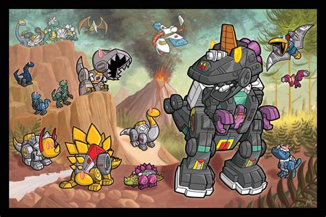 Dinobots Print by MattMoylan on DeviantArt