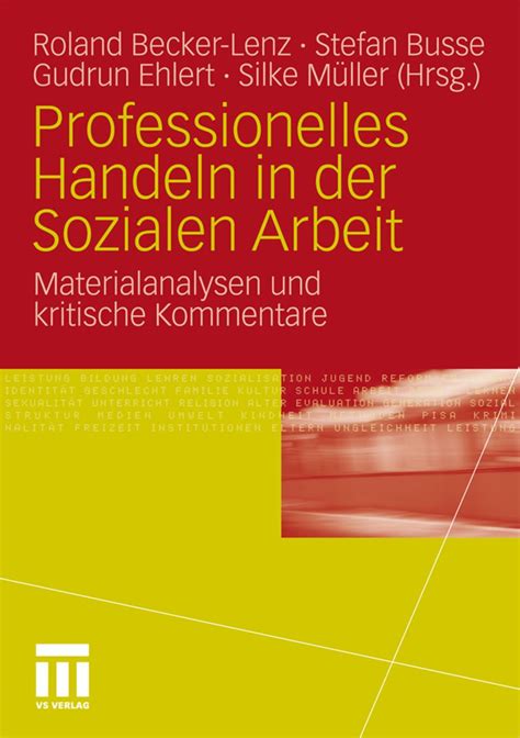 Professionelles Handeln In Der Sozialen Arbeit Von Roland Becker