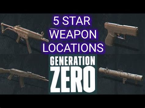 Generation zero gold weapons!!! : GenerationZeroGame