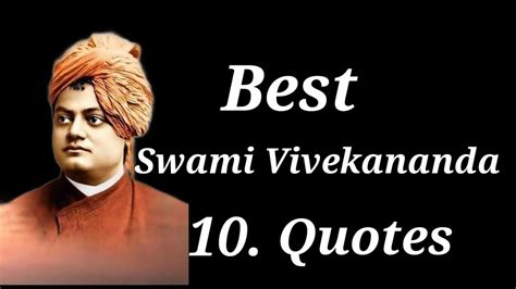 Best Swami Vivekananda 10 Quotes Youtube