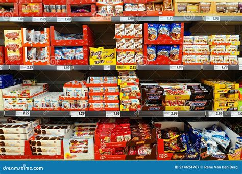 Confectionery Aisle Of A Supermarket Editorial Photography Image Of