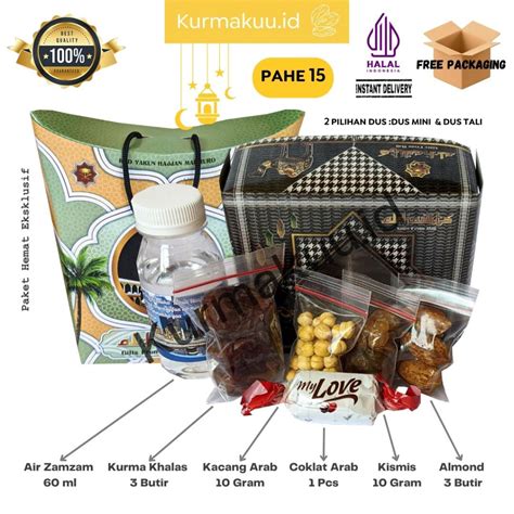 Jual Paket Oleh Oleh Haji Dan Umroh Hemat PAHE15 16 Coklat Turki