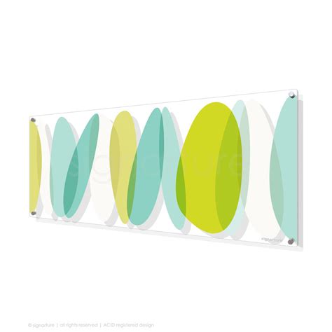 perspex plexiglas acrylic glass abstract art transparent lime print ...