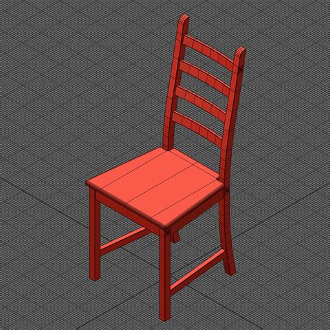 Ikea Kaustby Chair 3d Model Turbosquid 1497852