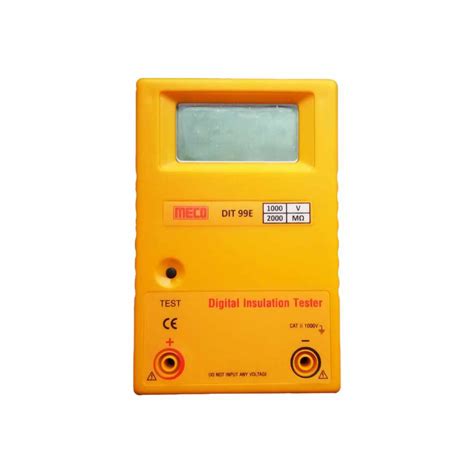 Meco Digital Insulation Tester Dit E Irt Range M Ohm Implemental