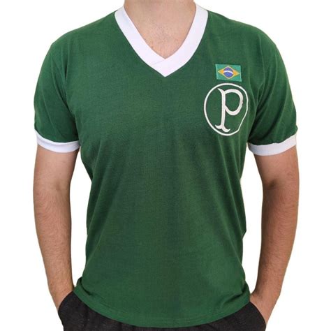 Camisa Palmeiras Retro Gol Ademir Anos70 Masculina Retrogol Casas Bahia