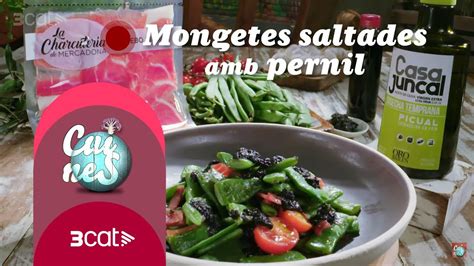 Mongetes Saltades Amb Pernil I Crestes De Cabell D Ngel Cuines Youtube