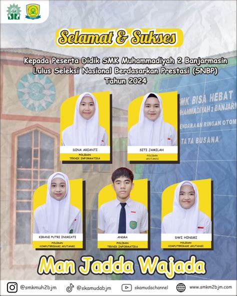 SELAMAT DAN SUKSES ATAS LULUS NYA PESERTA DIDIK SISWA SISWI SMK