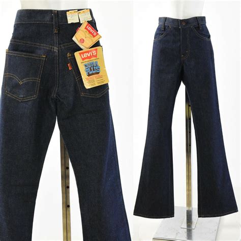 Vintage Levis High Waist Bell Bottom Jeans Deadstock Gem