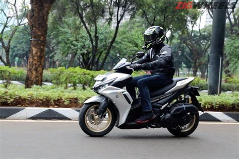 All New Yamaha Aerox Connected ABS Sesuai Ekspektasi Responsif