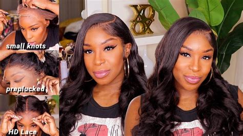 Best Lace Wig For Beginners Detailed Sleek Side Part Install Hd Lace Frontal Wig Youtube