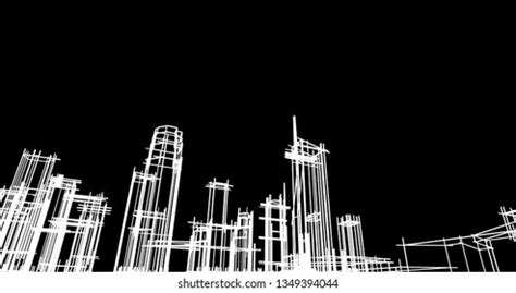 Dubai City Iconic Buildings Line Art Stock Vector (Royalty Free) 580182907